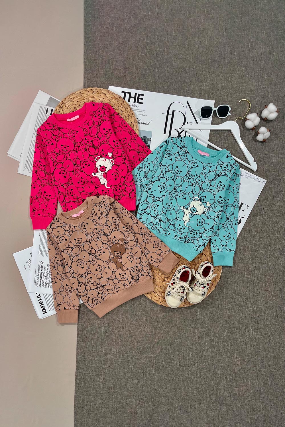 Свитшот для девочек детская одежда оптом Томико