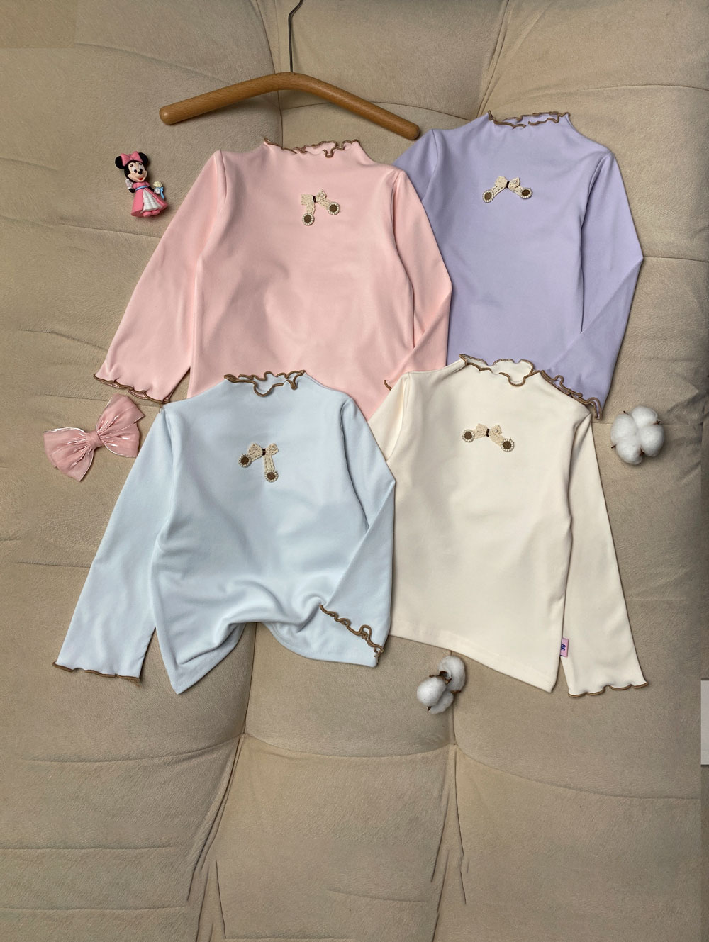 Водолазка для девочек детская одежда оптом Томико