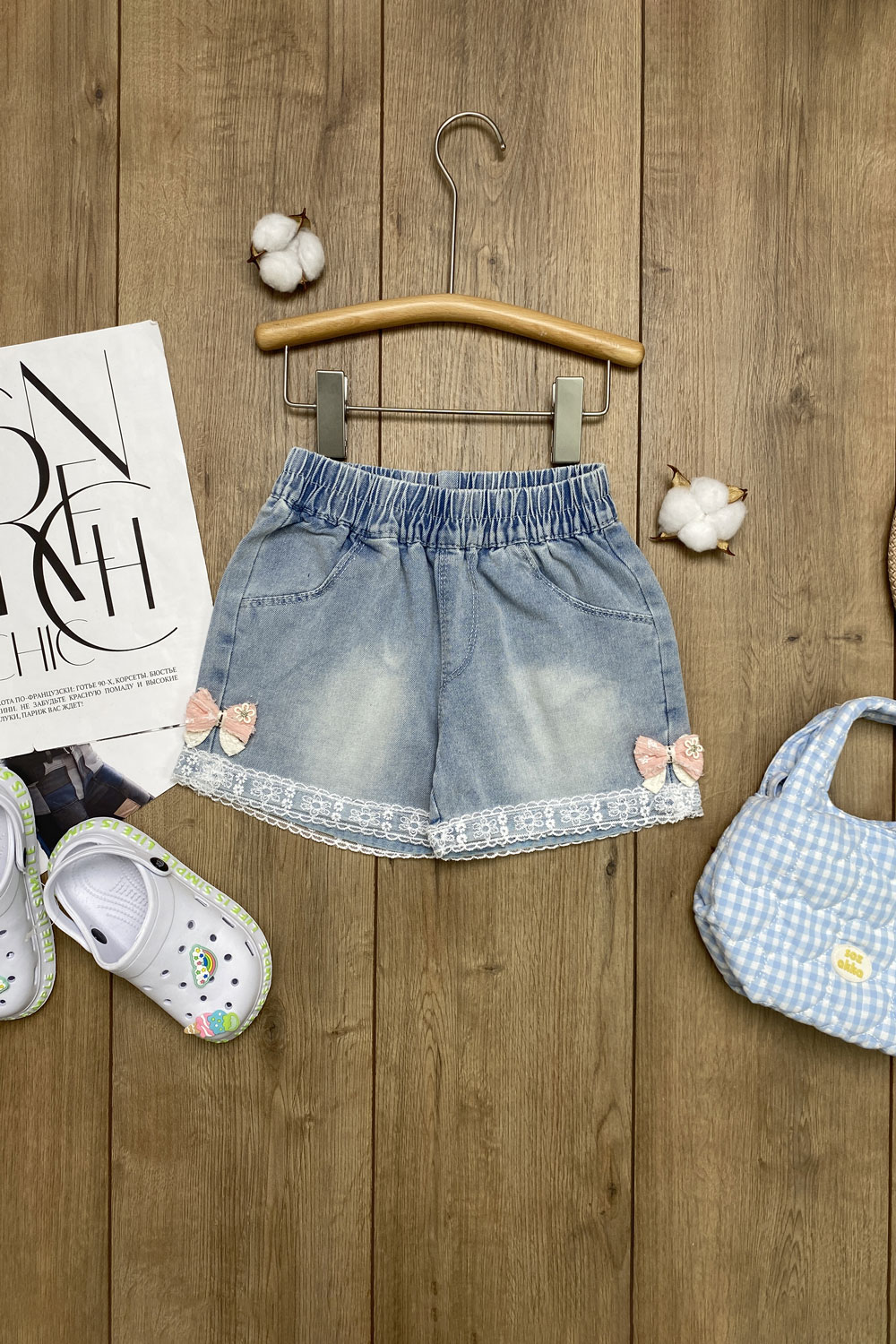 Шорты для девочек детская одежда оптом Томико