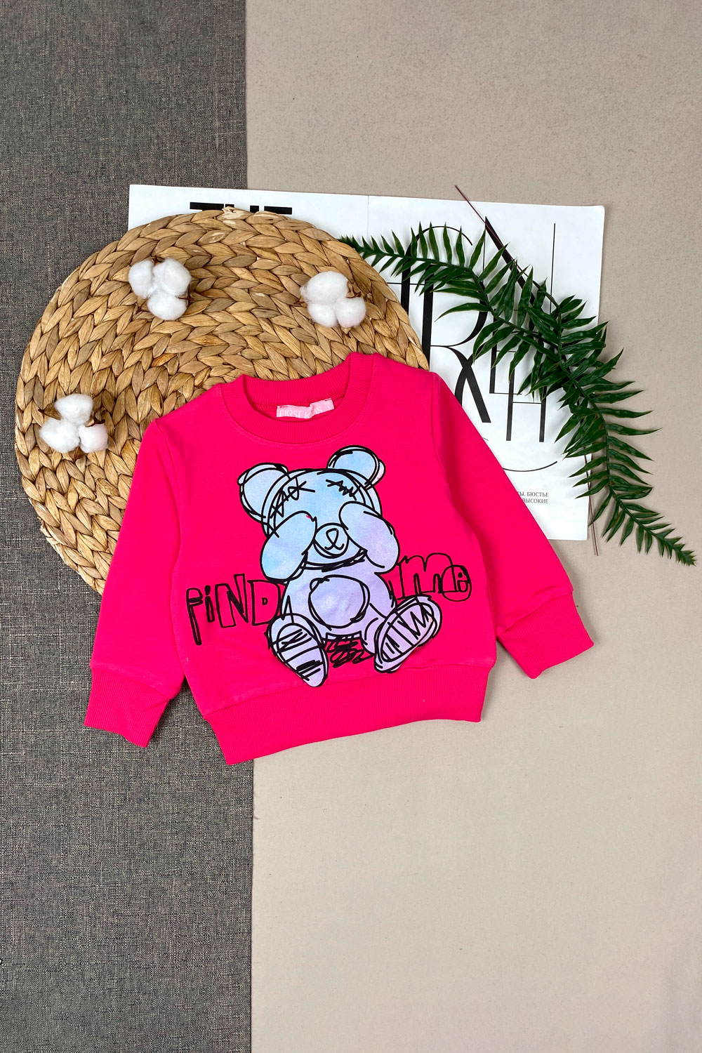 Свитшот для девочек детская одежда оптом Томико