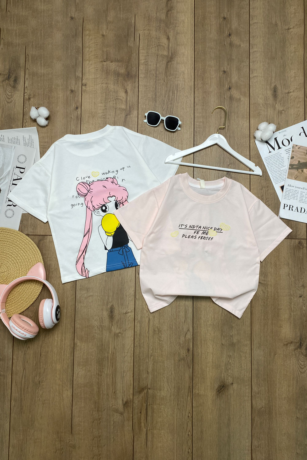 Футболка для девочек 1ОЧ детская одежда оптом Томико