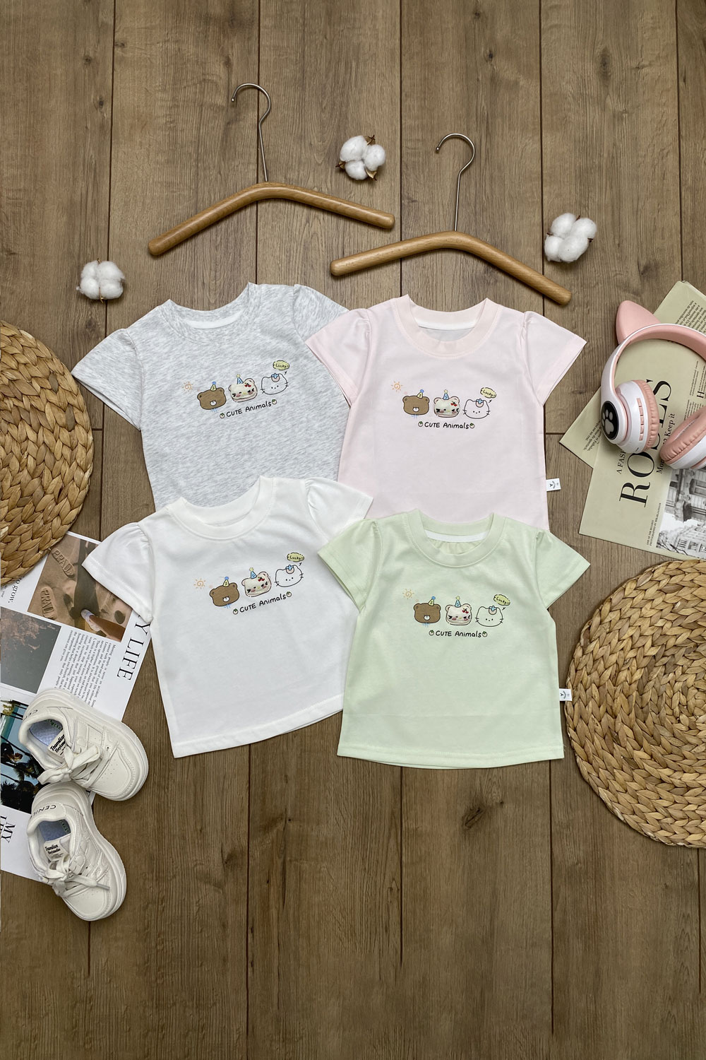 Футболка для девочек 2ОЧ детская одежда оптом Томико