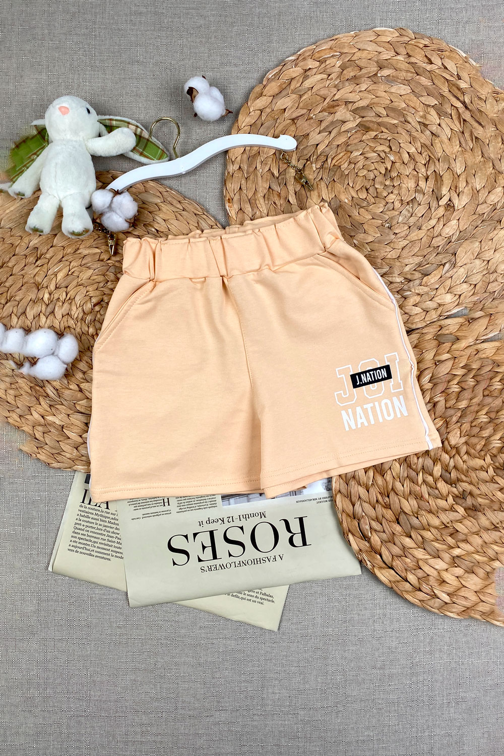 Шорты для девочек детская одежда оптом Томико