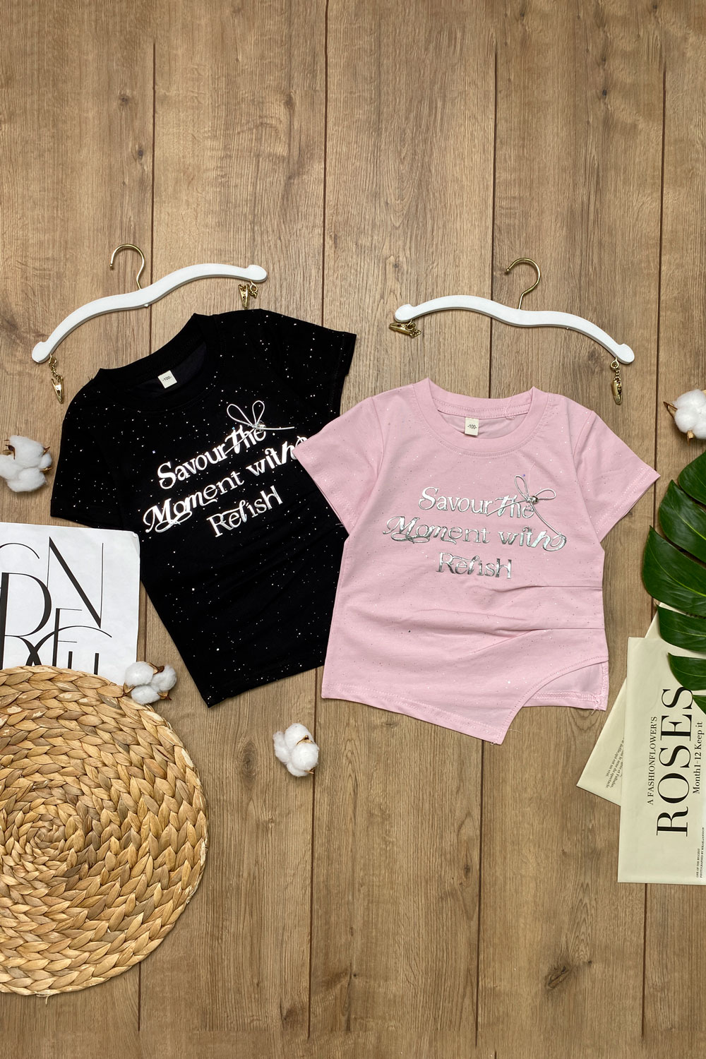 Футболка для девочек детская одежда оптом Томико