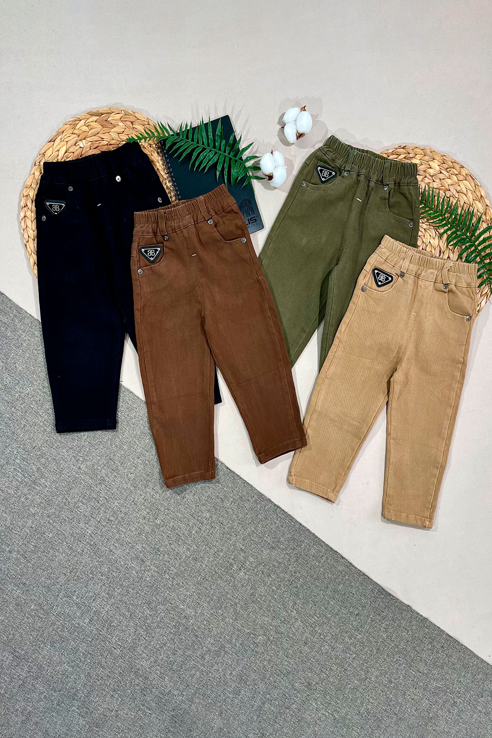 Джинсы для девочек детская одежда оптом Томико