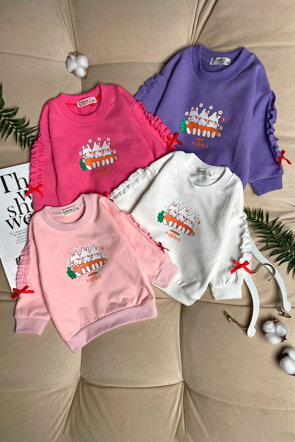 Свитшот для девочек детская одежда оптом Томико