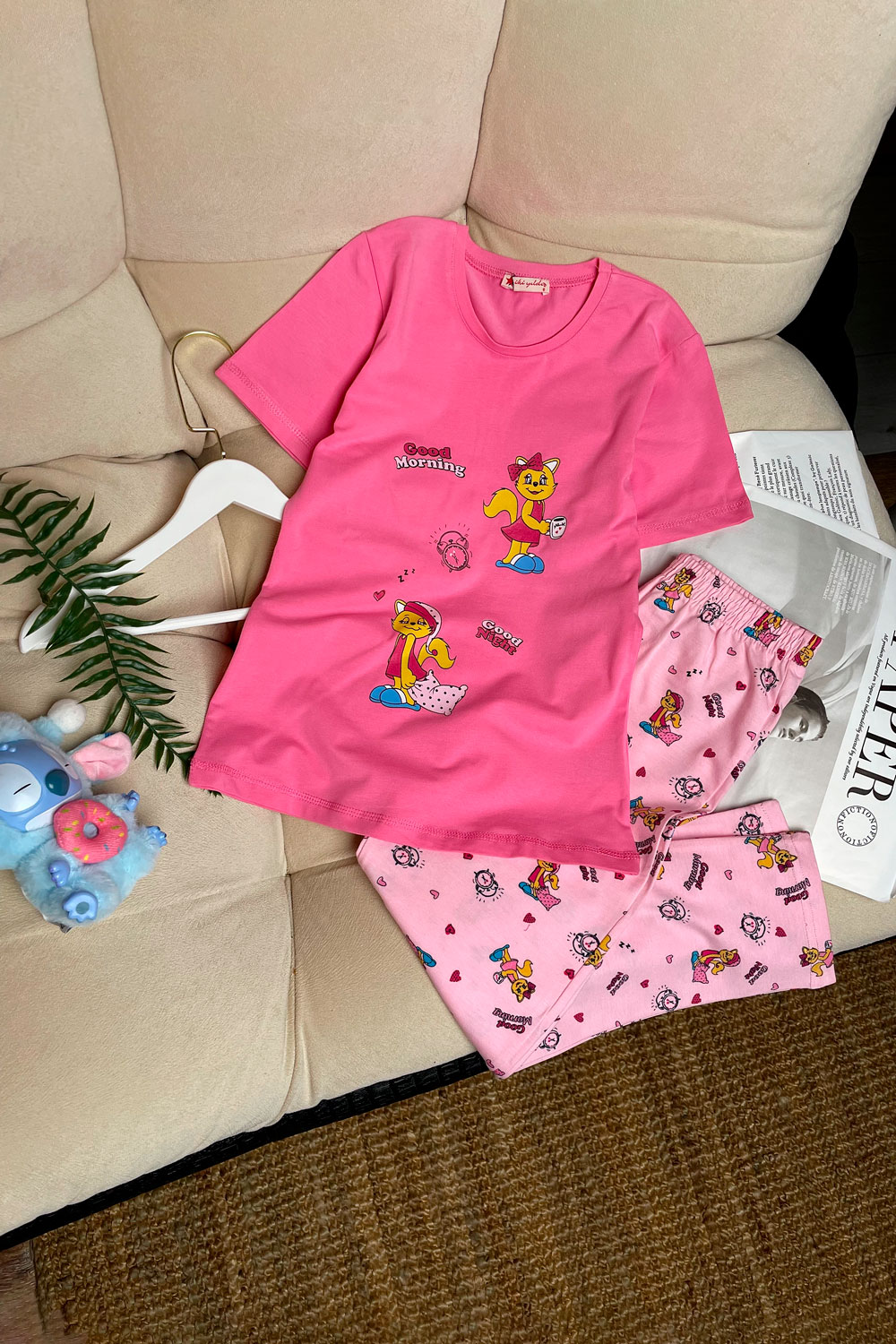 Пижама для девочек детская одежда оптом Томико