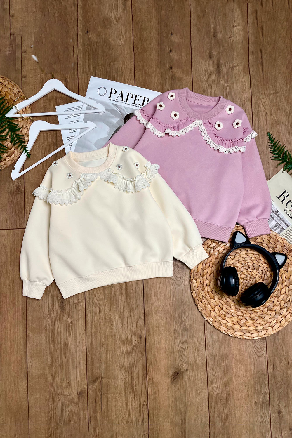 Свитшот для девочек детская одежда оптом Томико