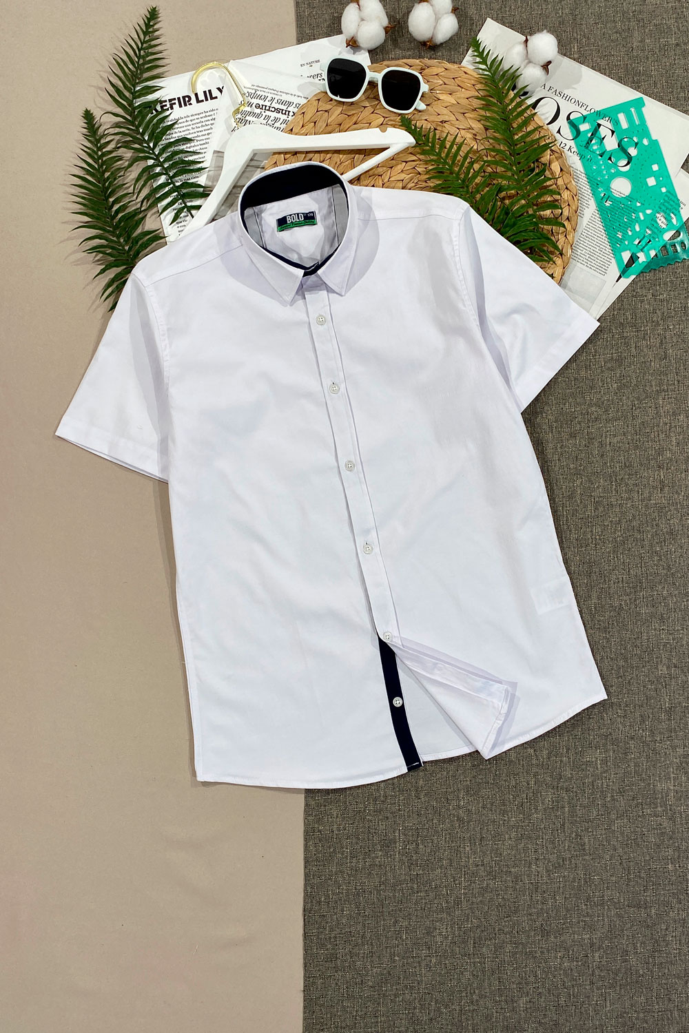 Рубашка для мальчиков к/р