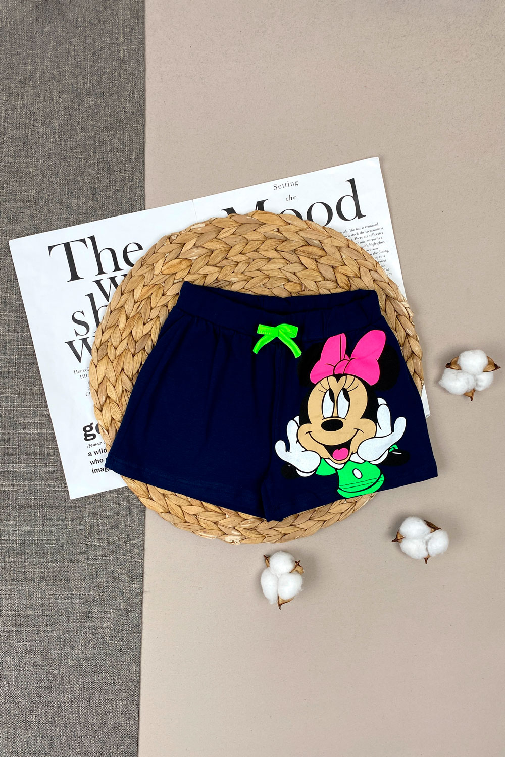 Шорты для девочек детская одежда оптом Томико