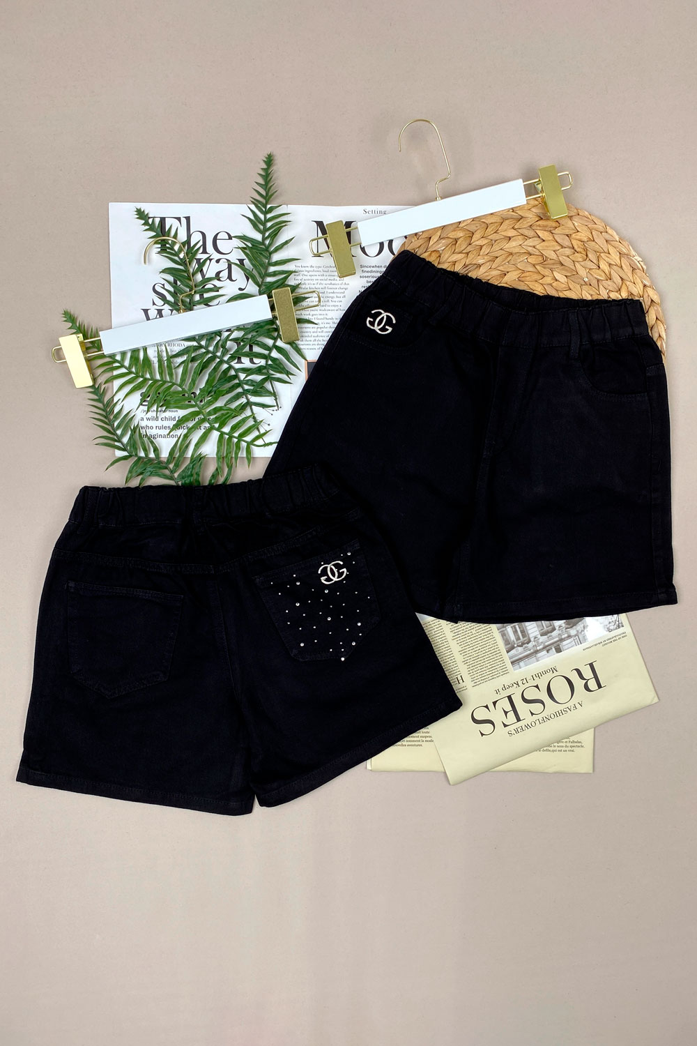 Шорты для девочек детская одежда оптом Томико