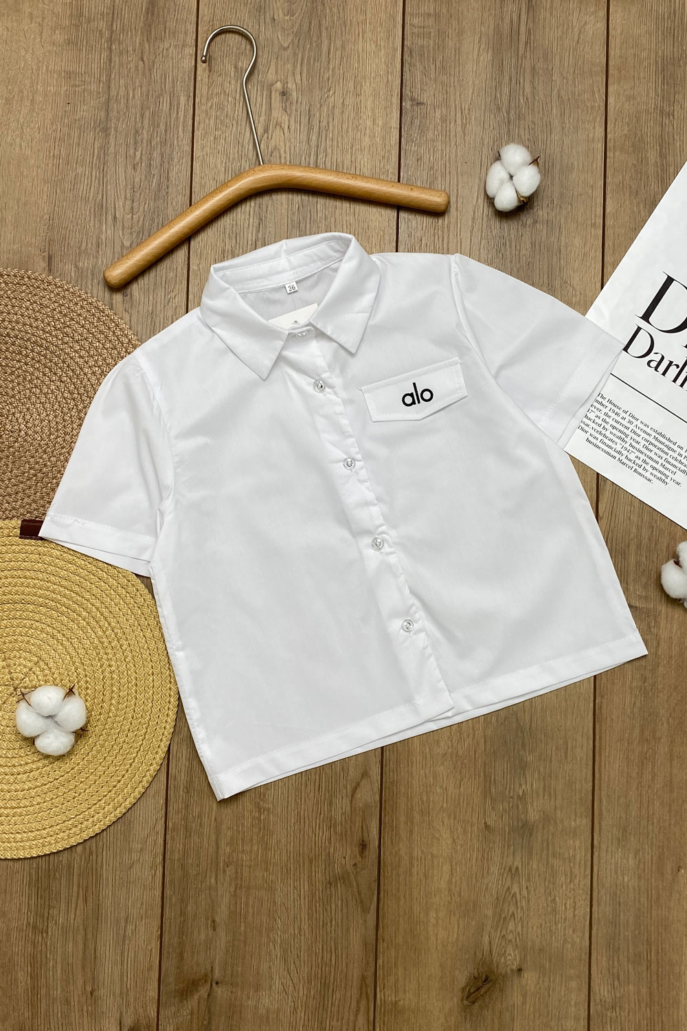 Рубашка для девочек к.р детская одежда оптом Томико