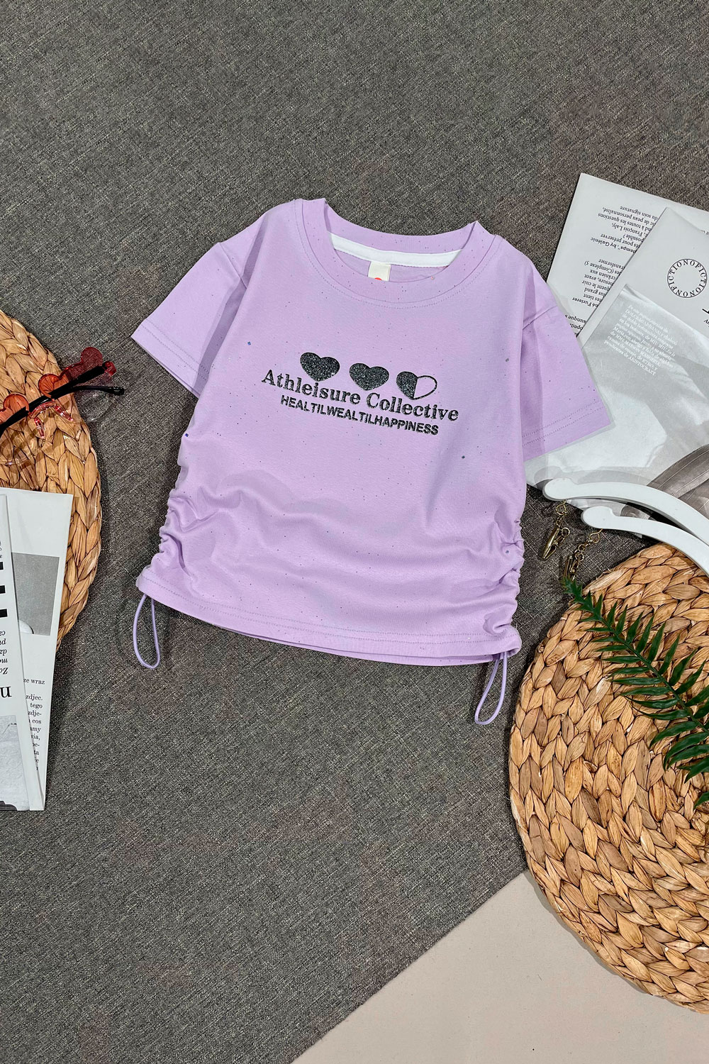 Футболка для девочек детская одежда оптом Томико