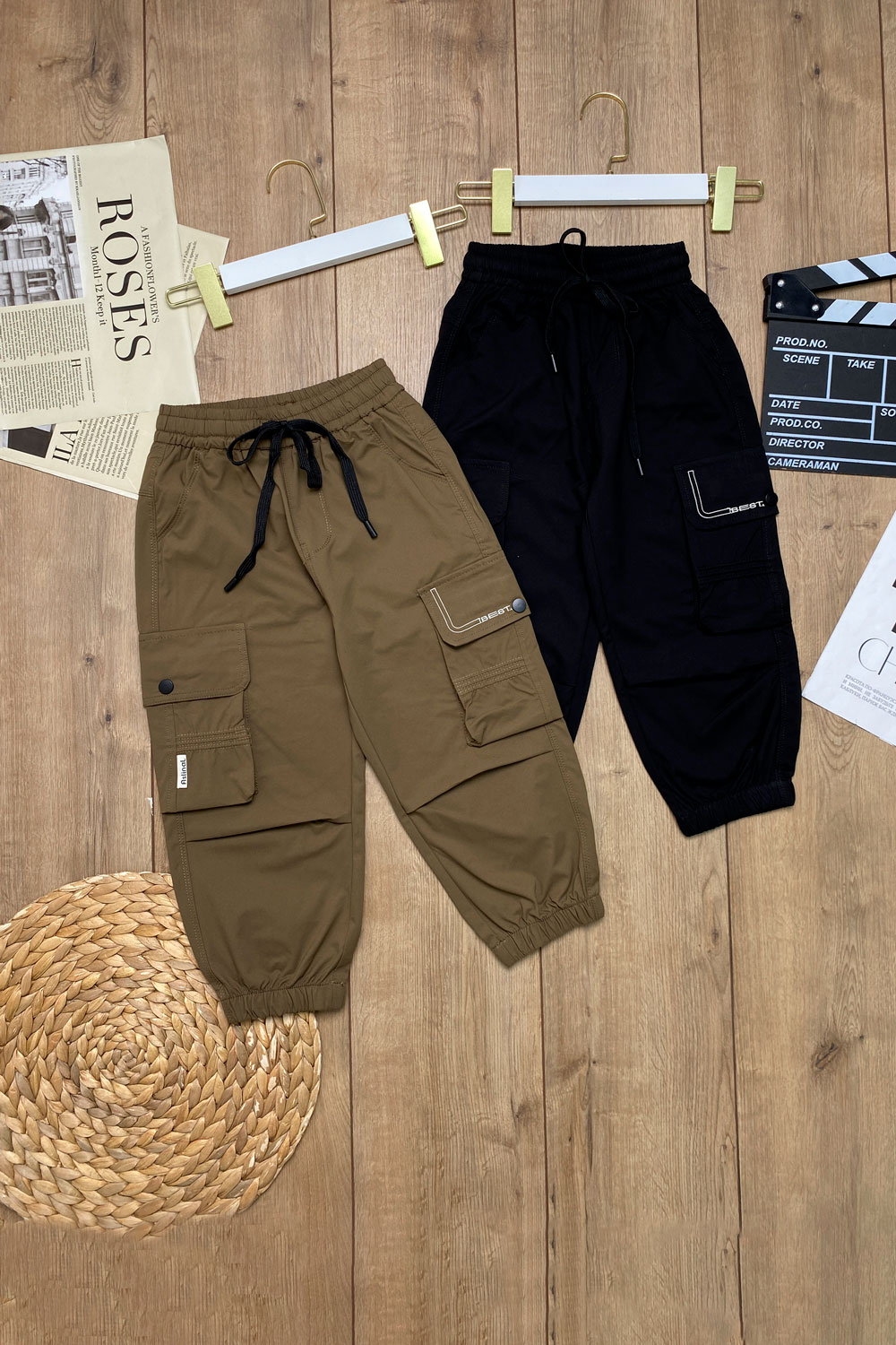 Брюки для девочек детская одежда оптом Томико