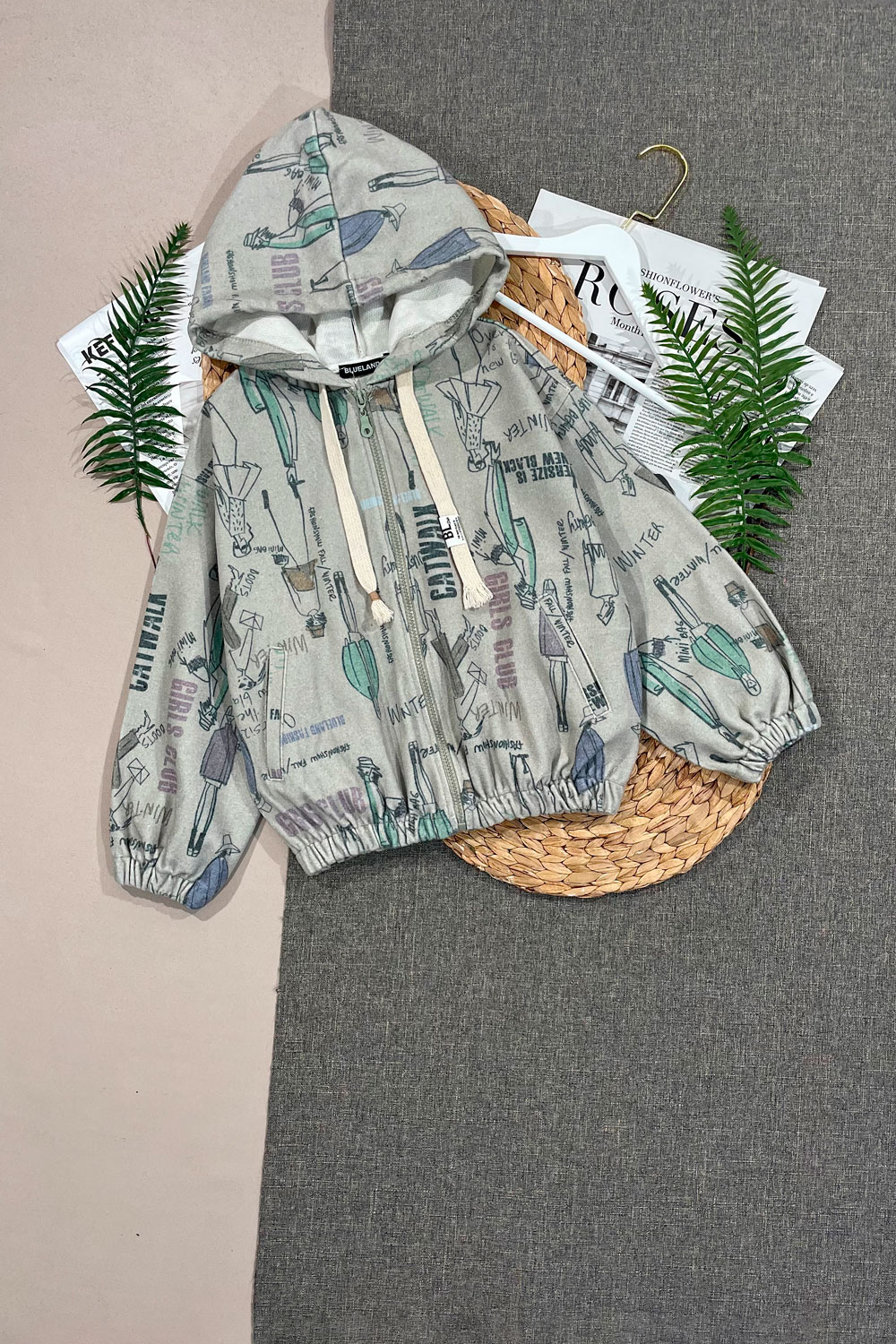 Фуфайка для девочек детская одежда оптом Томико