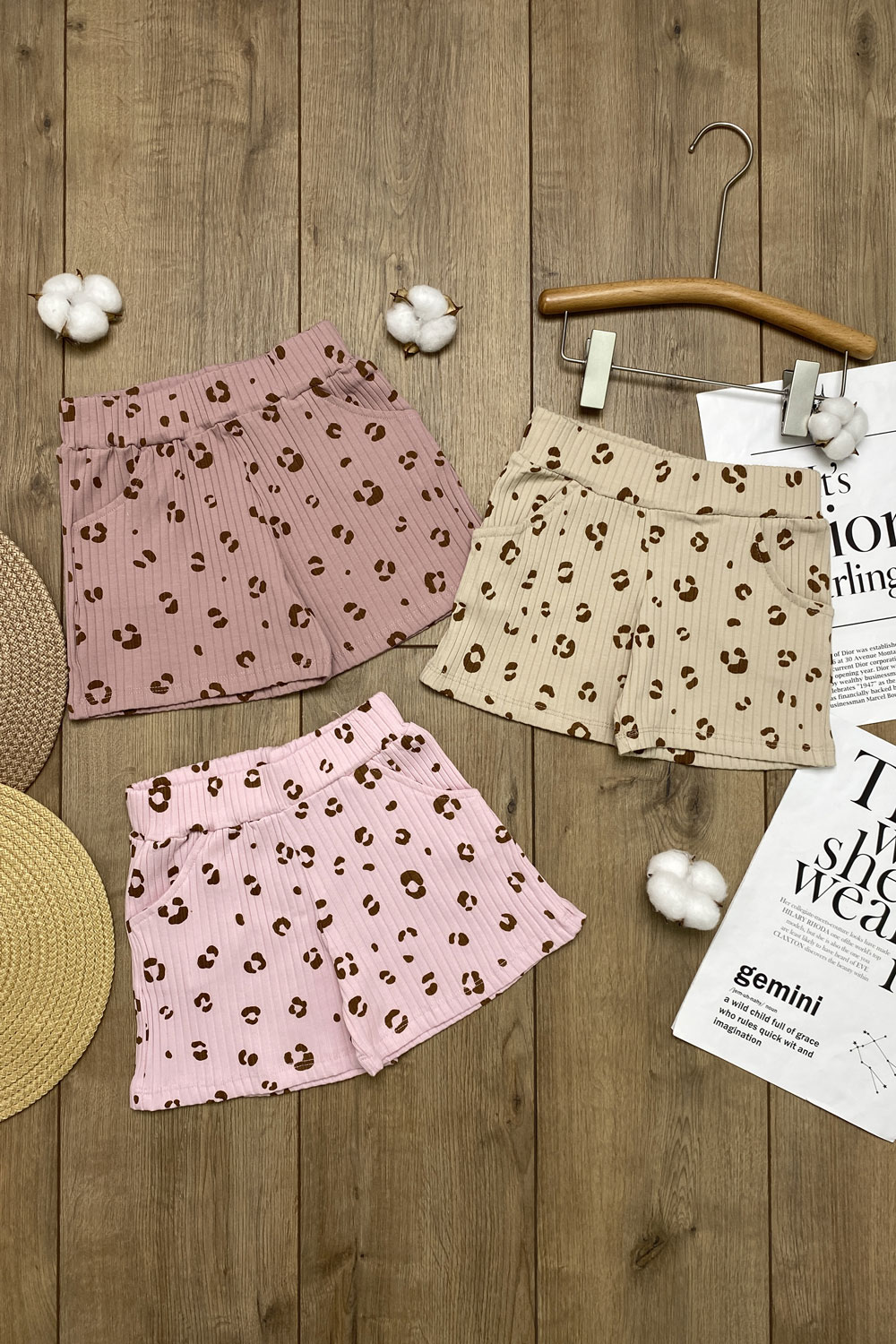 Шорты для девочек детская одежда оптом Томико