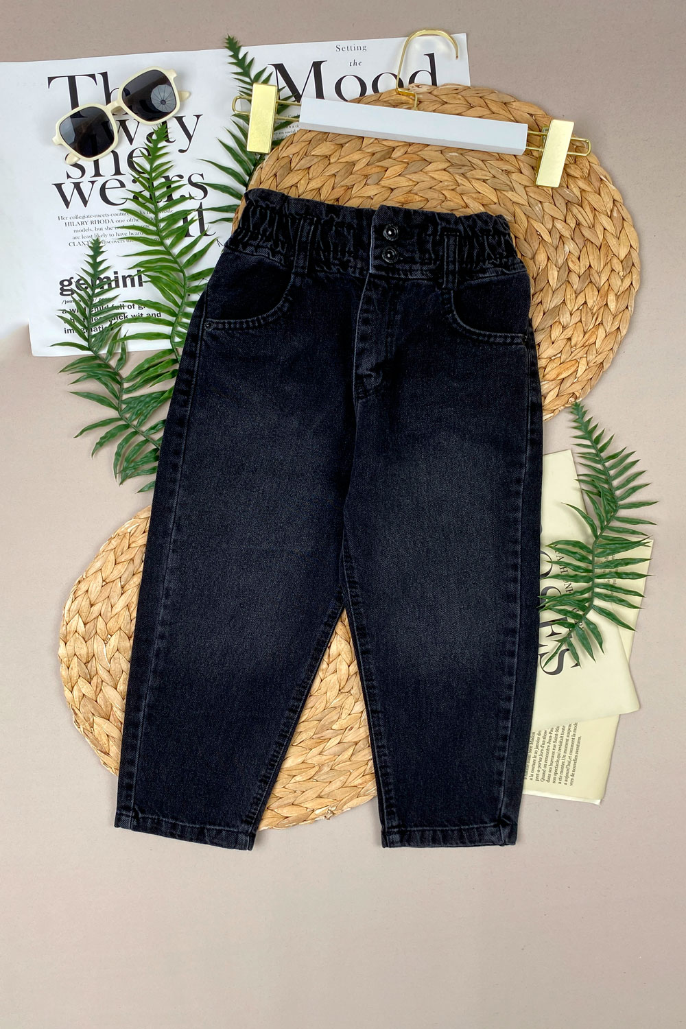 Джинсы для девочек детская одежда оптом Томико