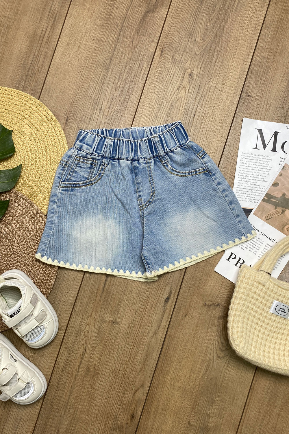 Шорты для девочек 1ОЧ детская одежда оптом Томико