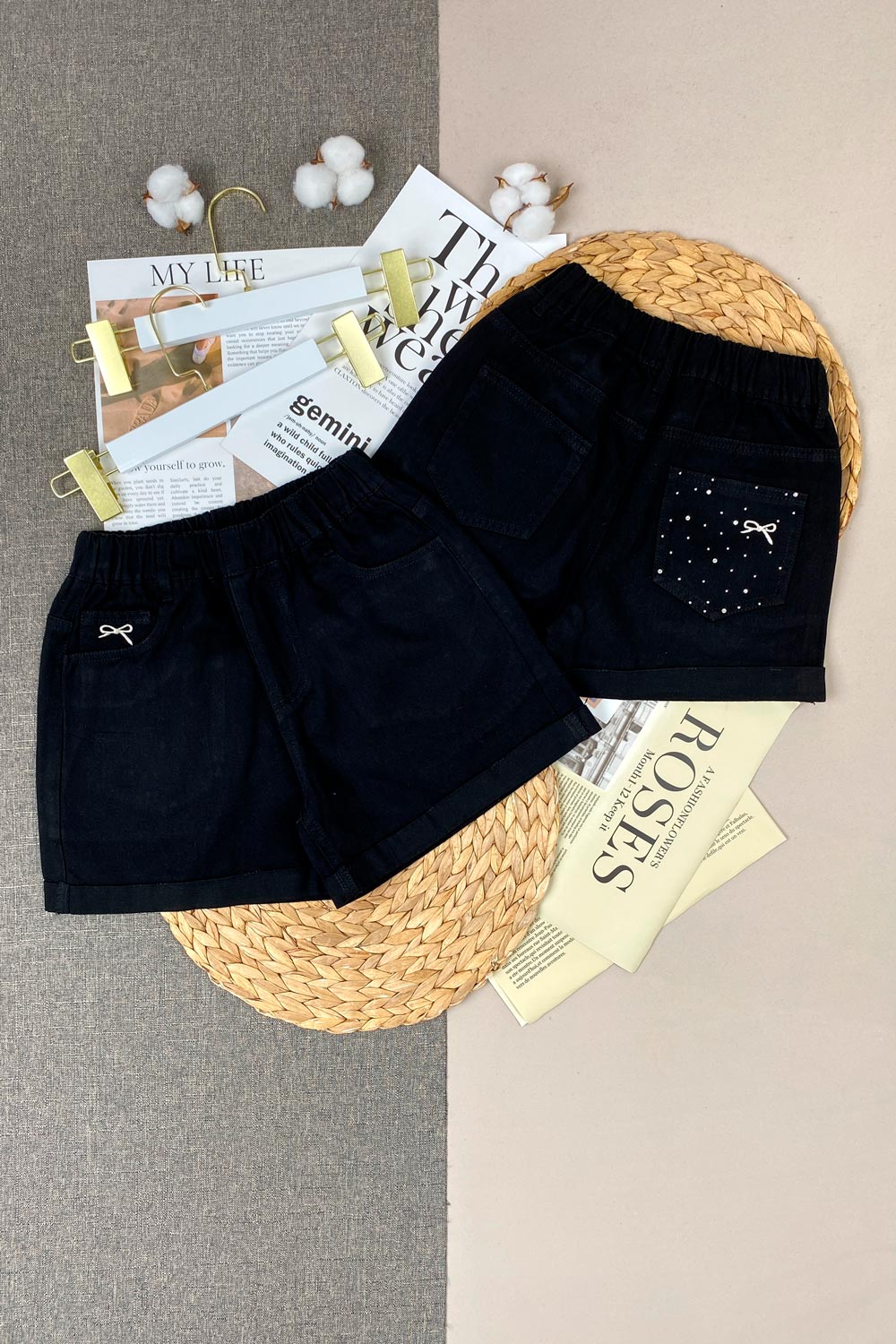 Шорты для девочек детская одежда оптом Томико