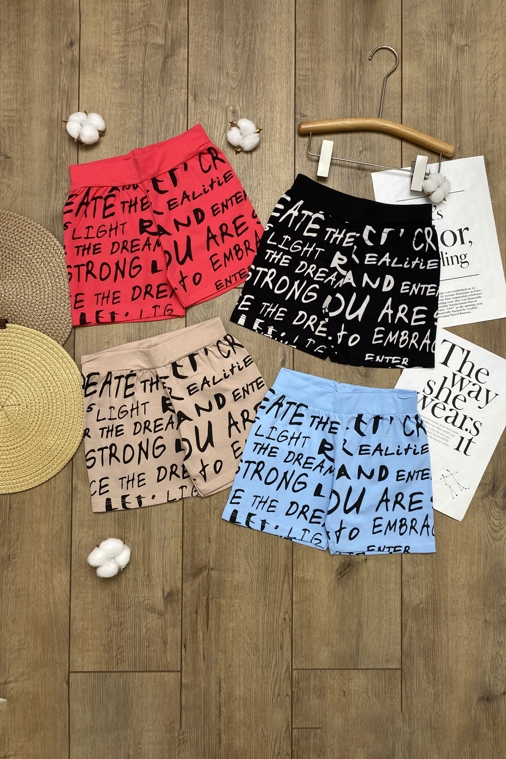 Шорты для девочек детская одежда оптом Томико