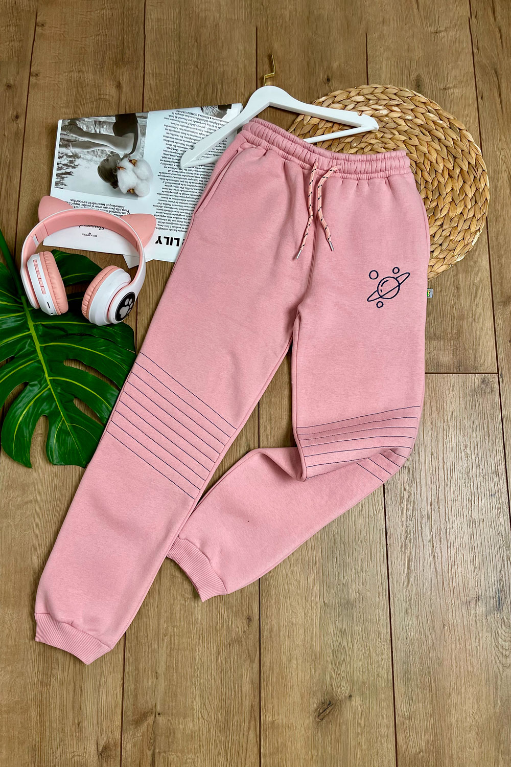 Брюки спортивные для девочек /3Н нач детская одежда оптом Томико