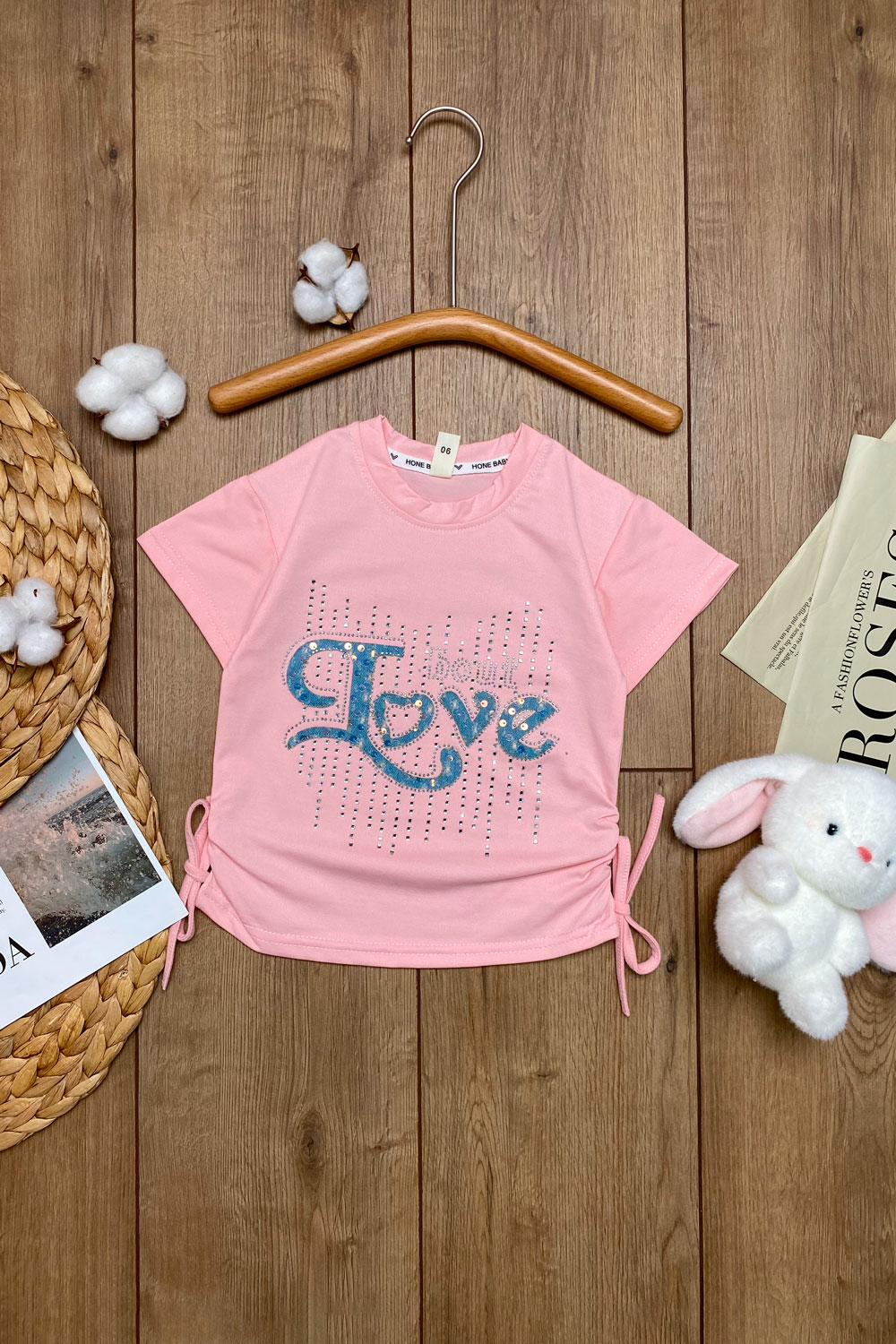 Футболка для девочек детская одежда оптом Томико