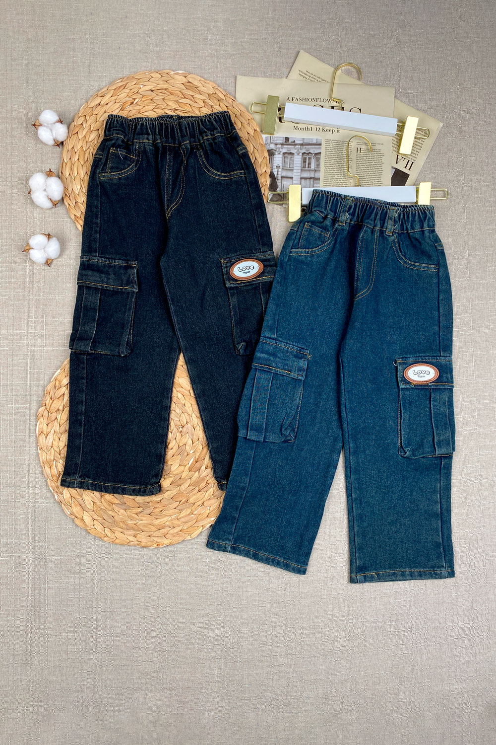 Джинсы для мальчиков детская одежда оптом Томико