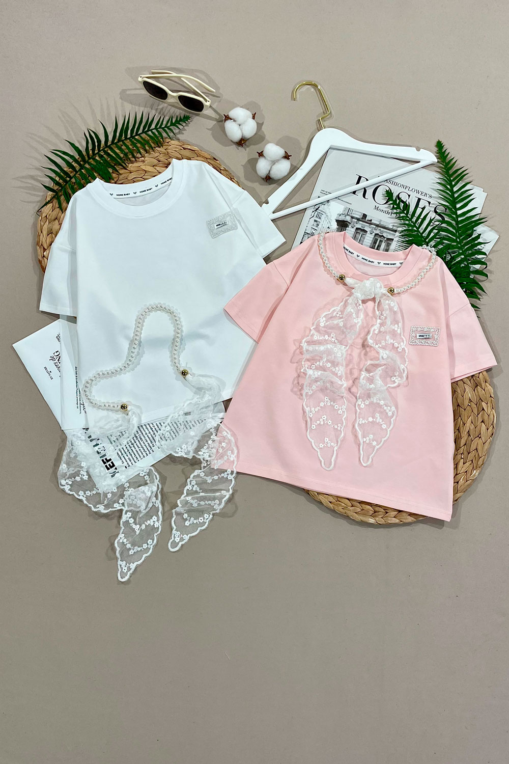 Футболка для девочек детская одежда оптом Томико