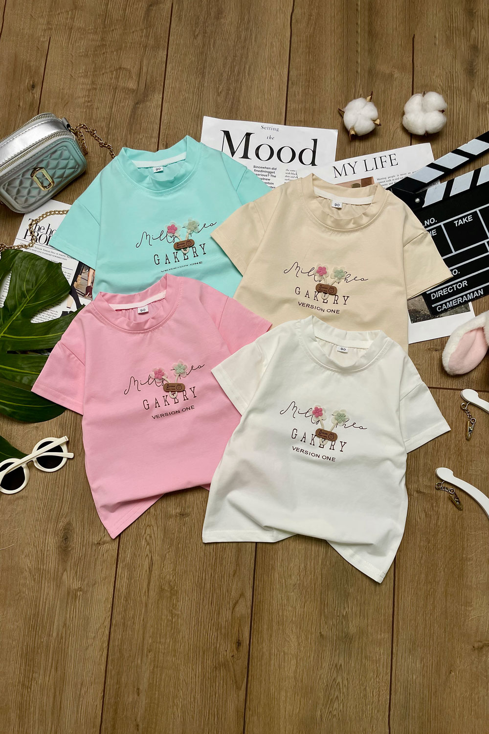 Футболка для девочек 2ОЧ детская одежда оптом Томико