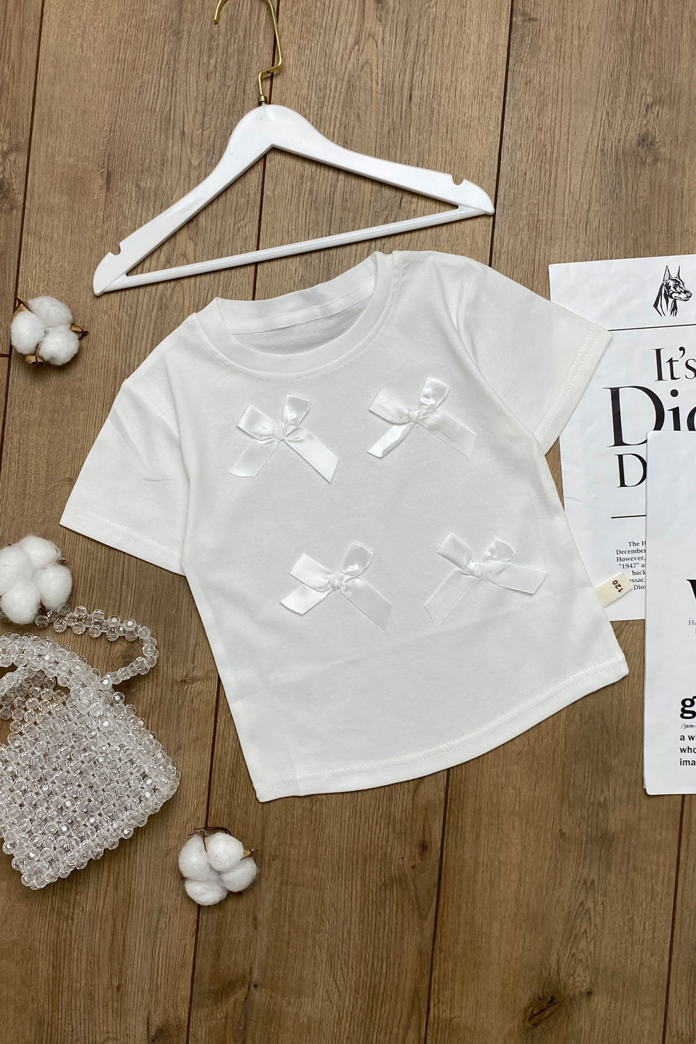 Футболка для девочек к.р детская одежда оптом Томико