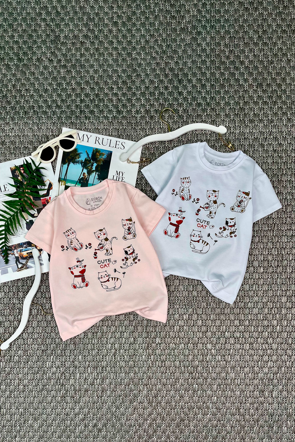 Футболка для девочек детская одежда оптом Томико