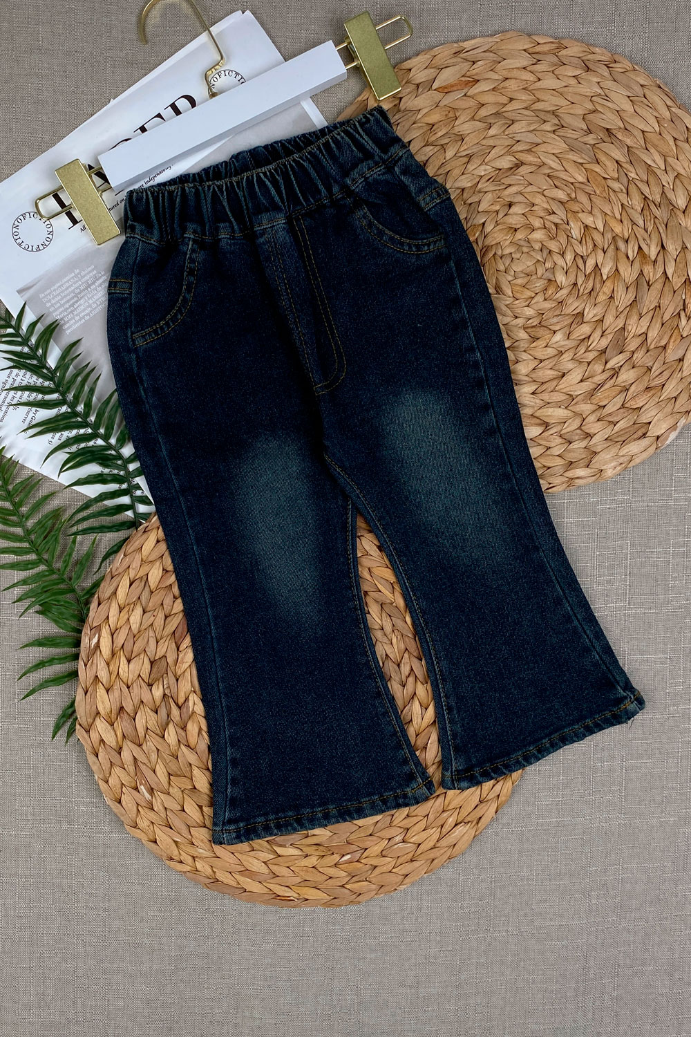 Джинсы для девочек детская одежда оптом Томико