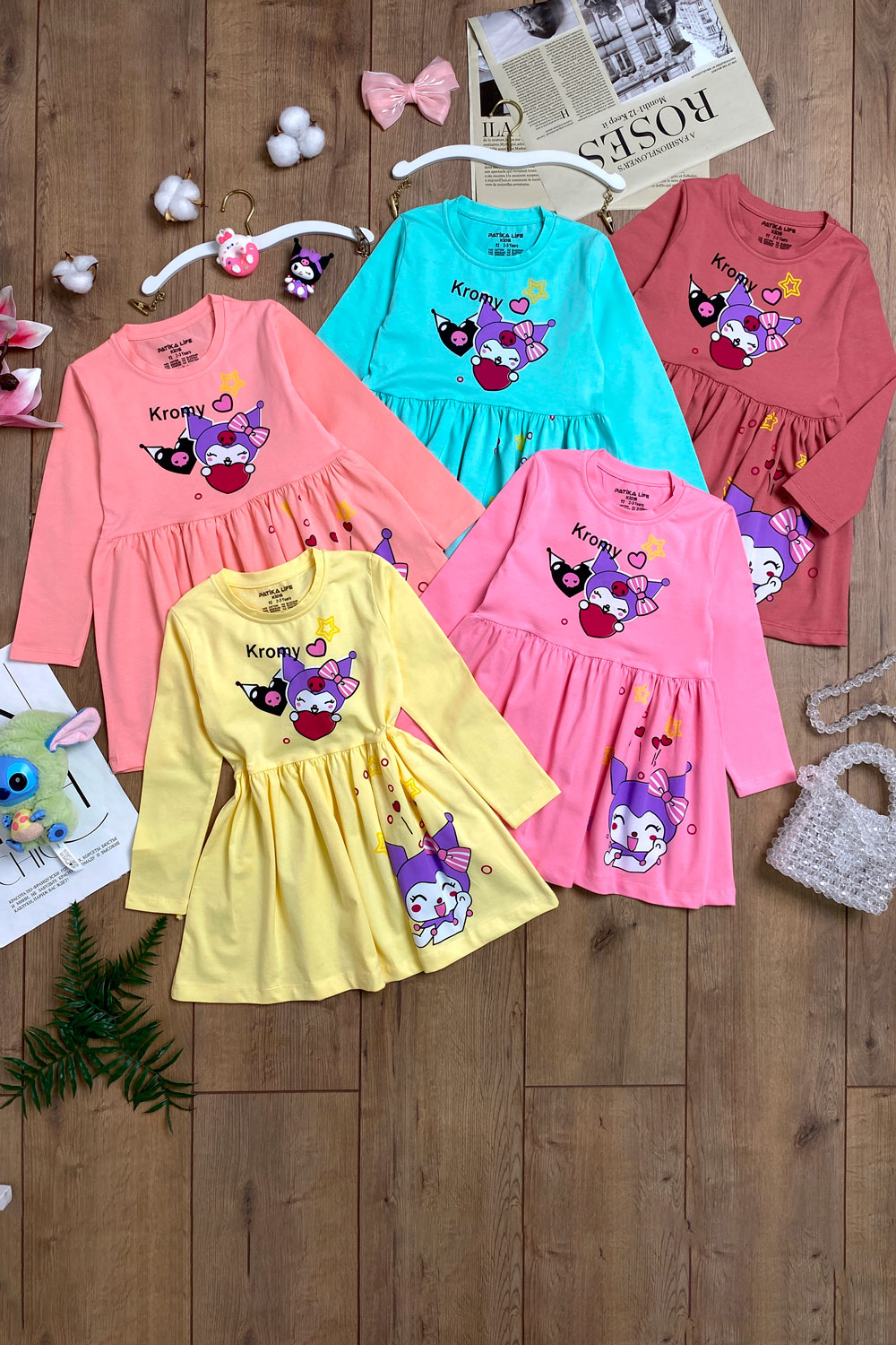 Платье детская одежда оптом Томико