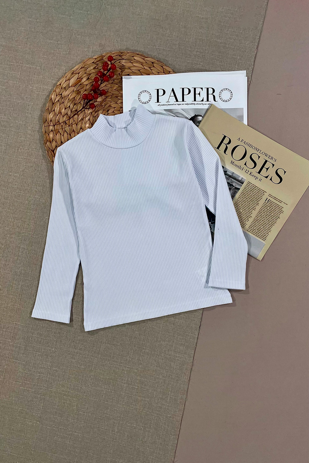 Водолазка для девочек детская одежда оптом Томико