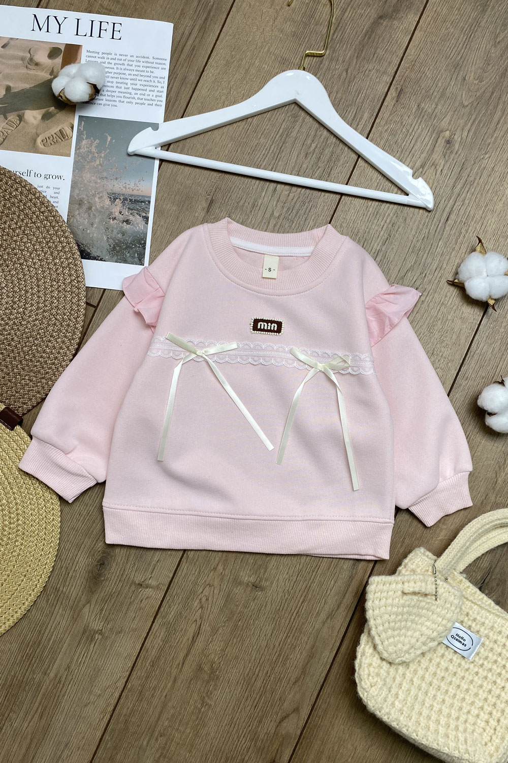 Свитшот для девочек детская одежда оптом Томико