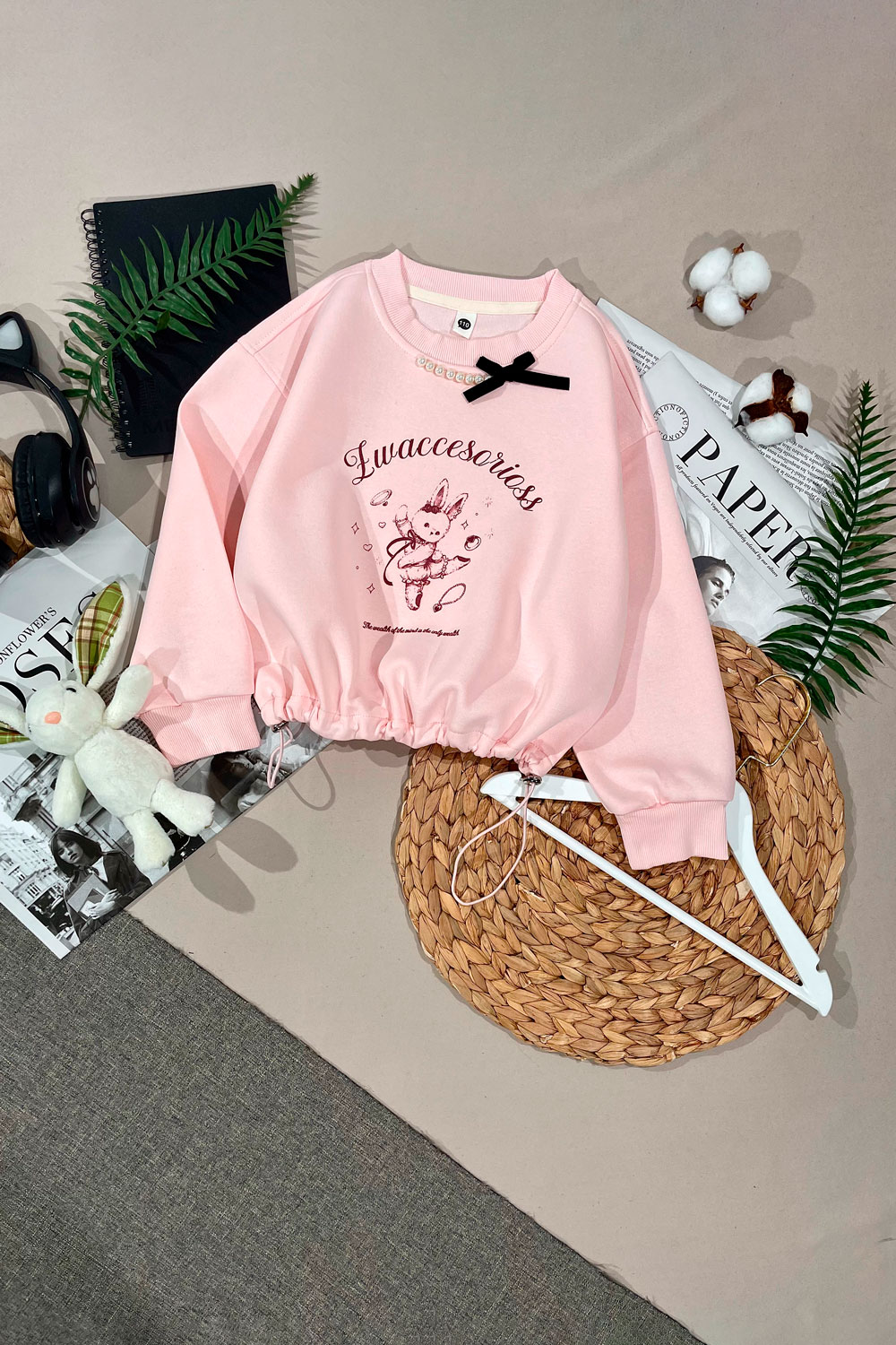 Свитшот для девочек детская одежда оптом Томико