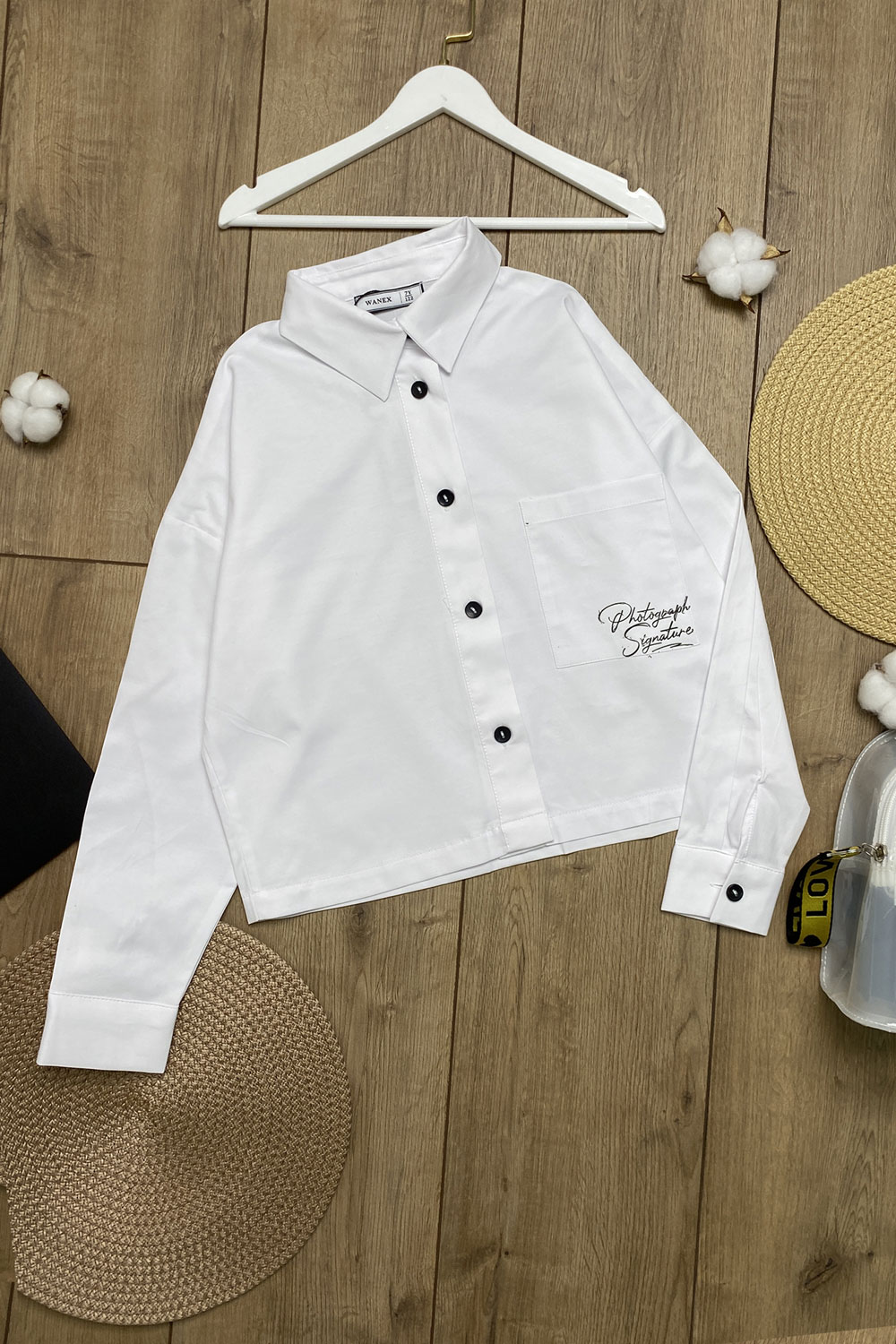 Рубашка для девочек д.р детская одежда оптом Томико