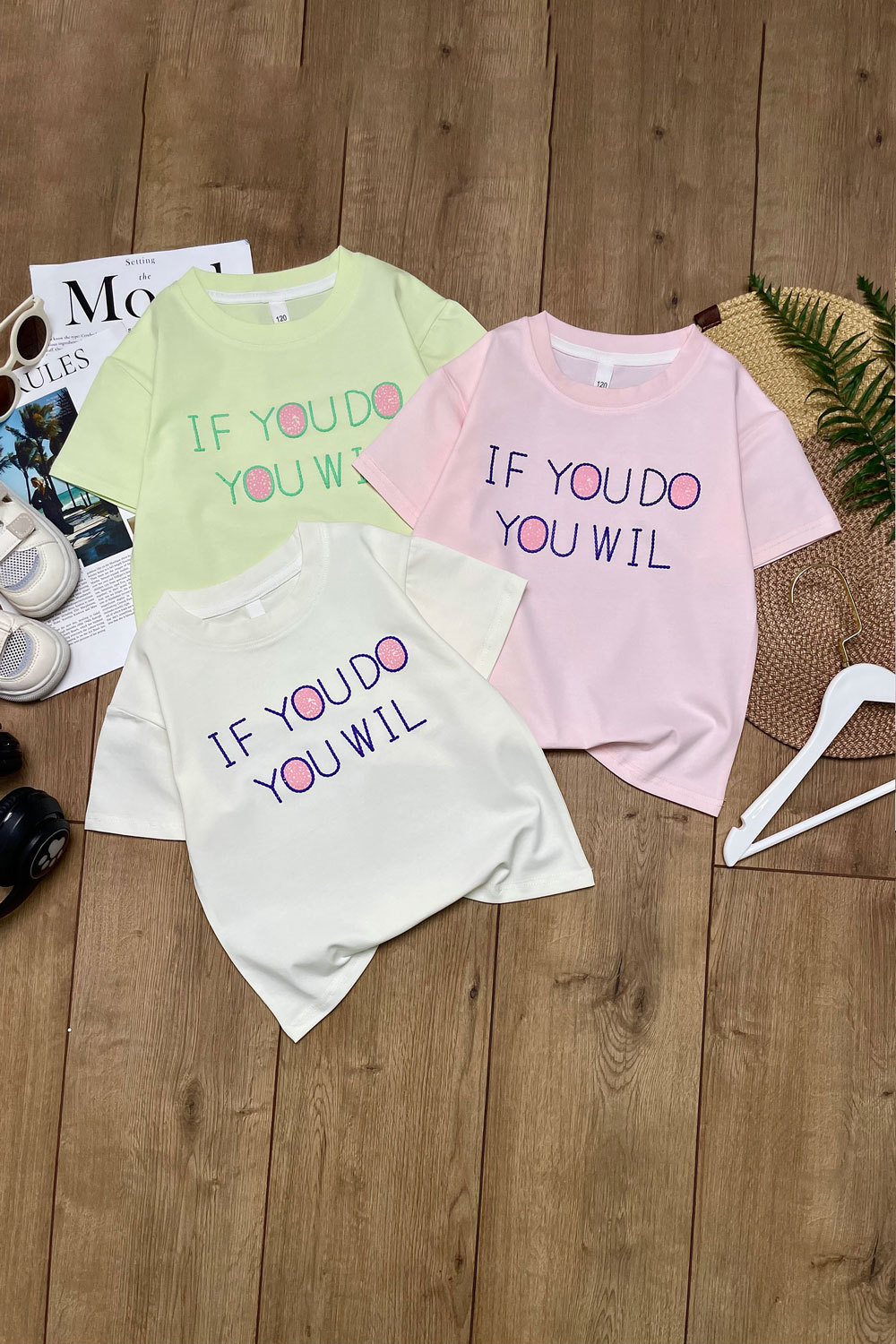 Футболка для девочек 2ОЧ детская одежда оптом Томико