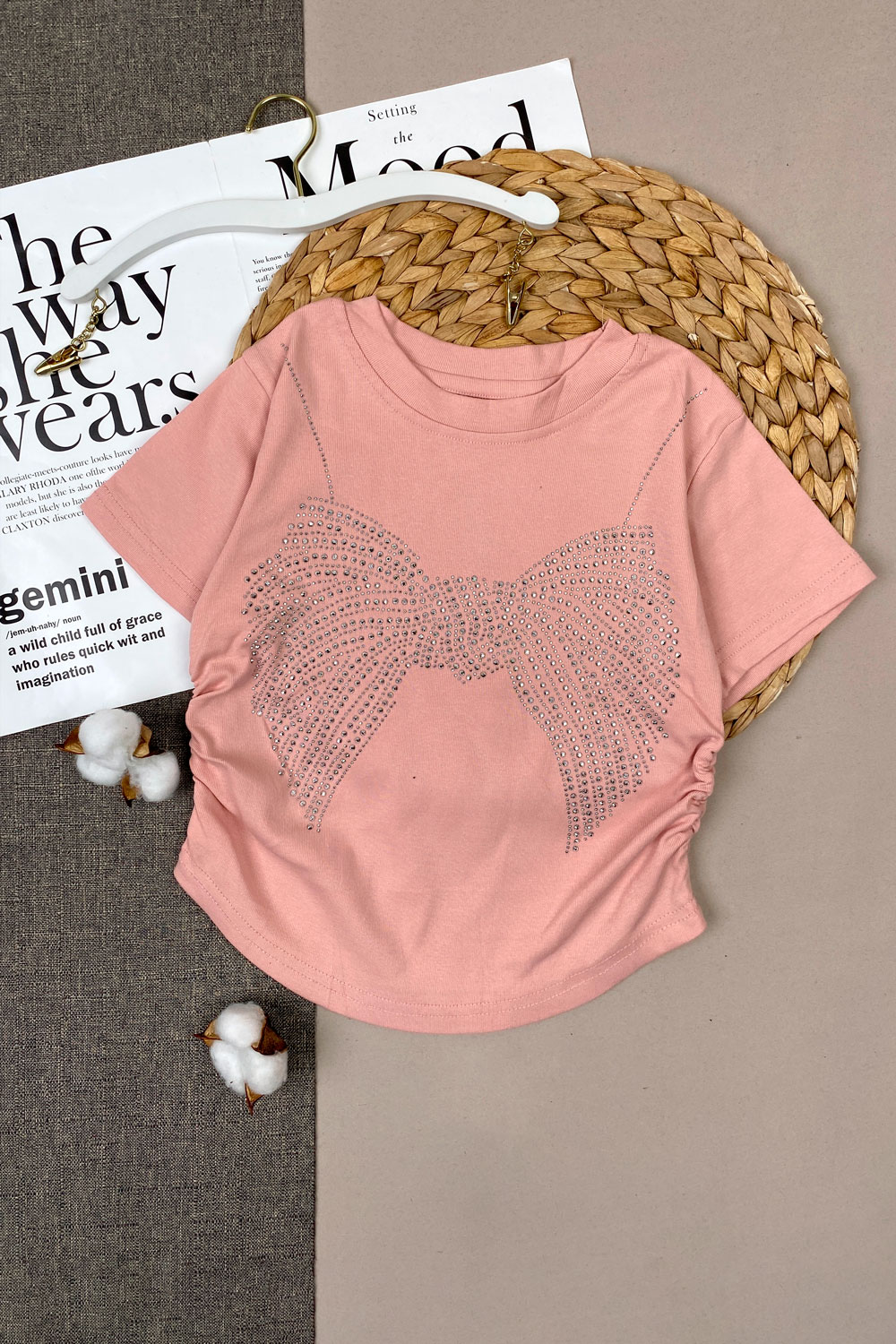 Футболка для девочек детская одежда оптом Томико