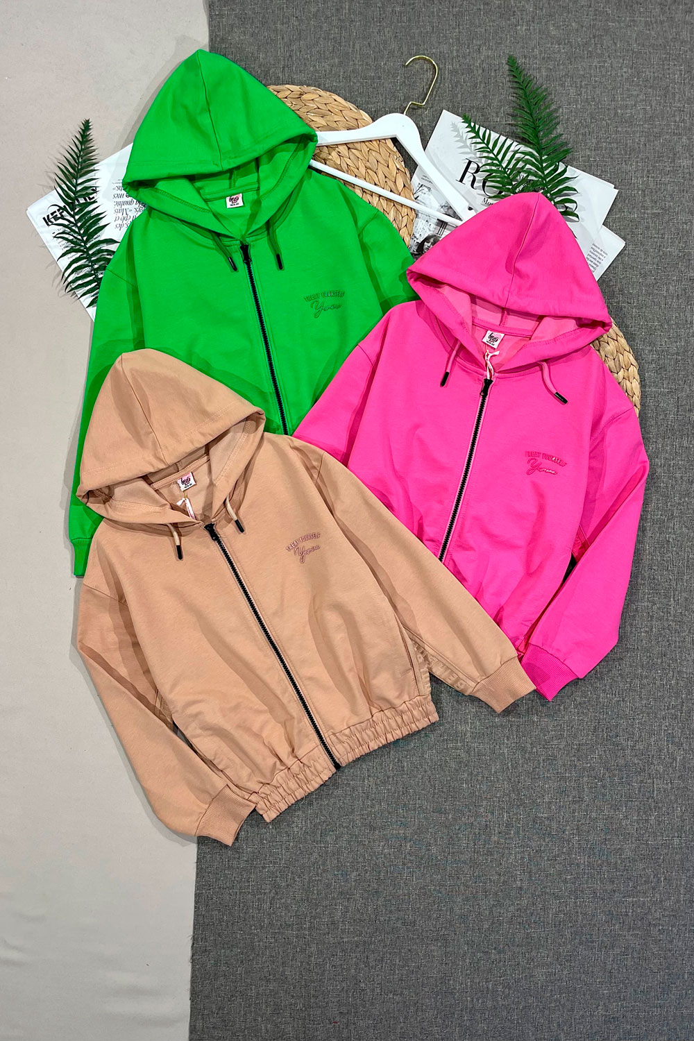 Фуфайка  для девочек детская одежда оптом Томико