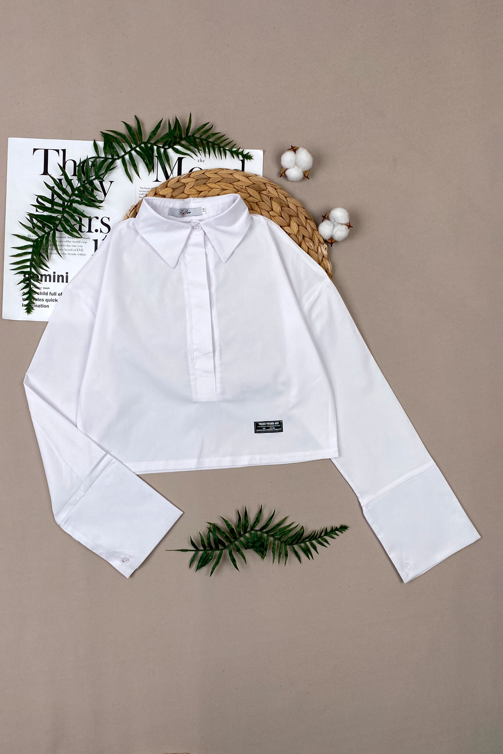 Рубашка для девочек д,р детская одежда оптом Томико