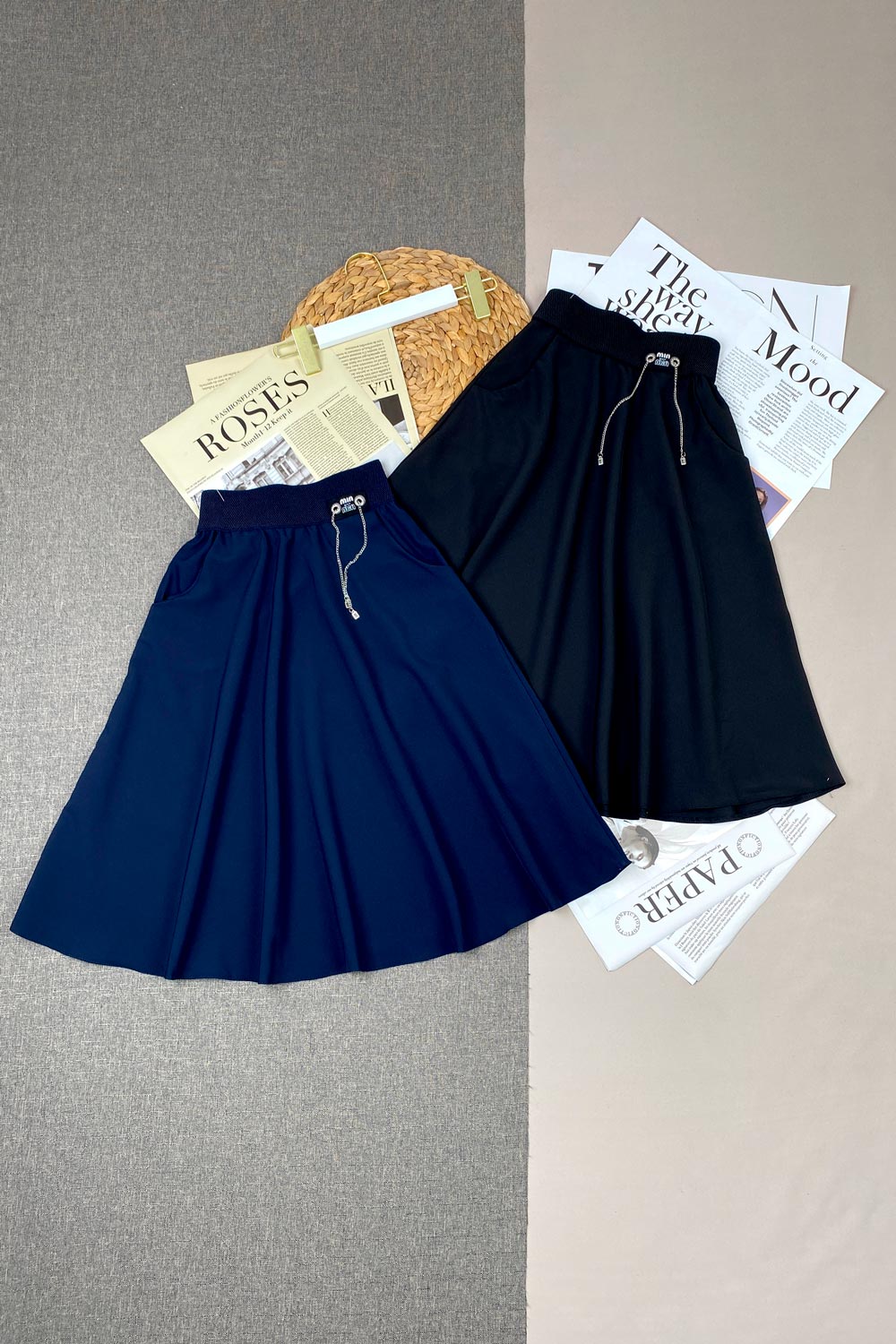 Юбка детская одежда оптом Томико