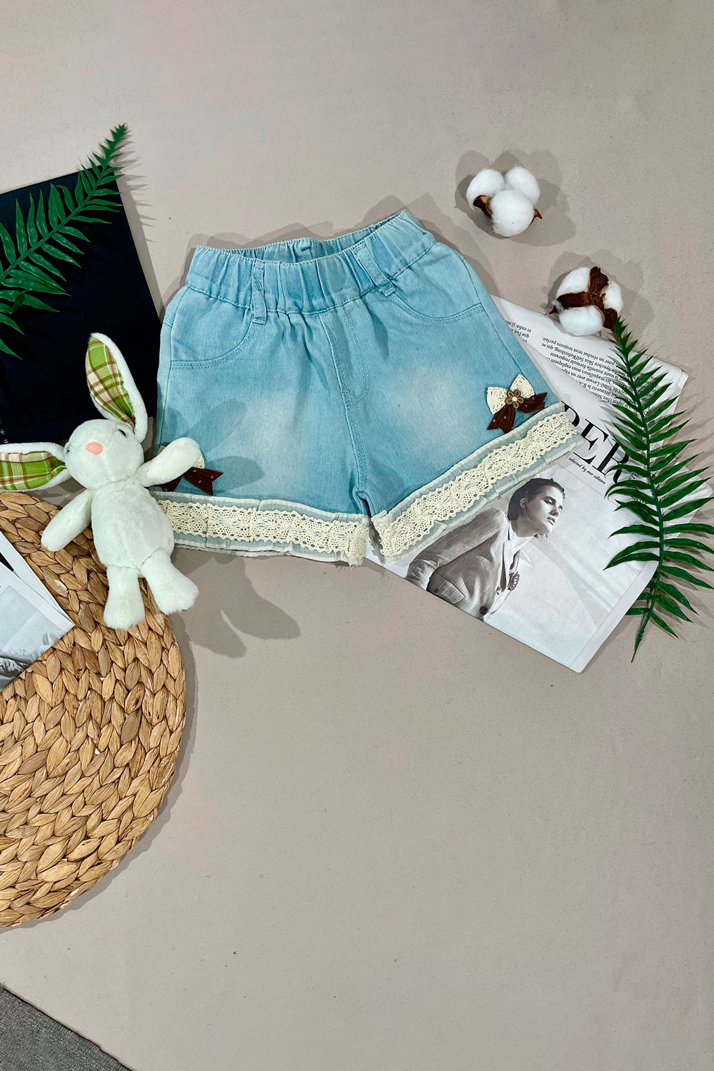 Шорты для девочек детская одежда оптом Томико