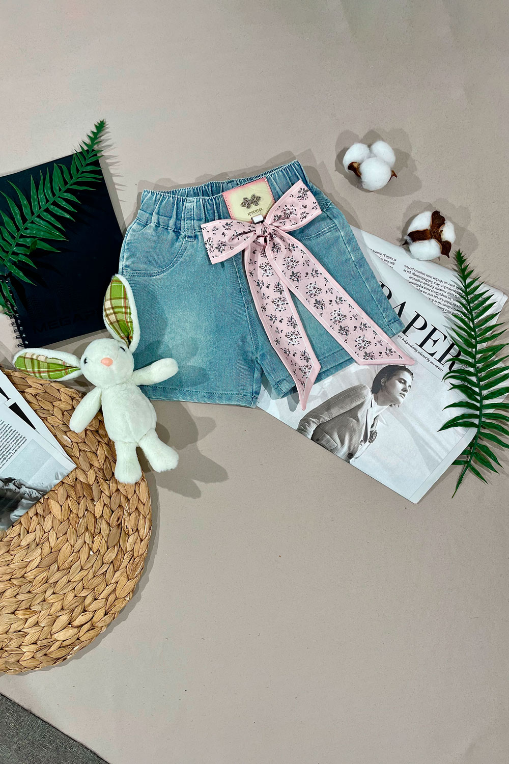 Шорты для девочек детская одежда оптом Томико