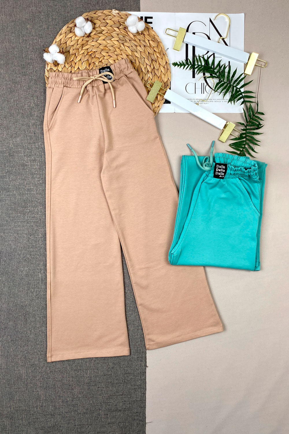 Брюки для девочек детская одежда оптом Томико