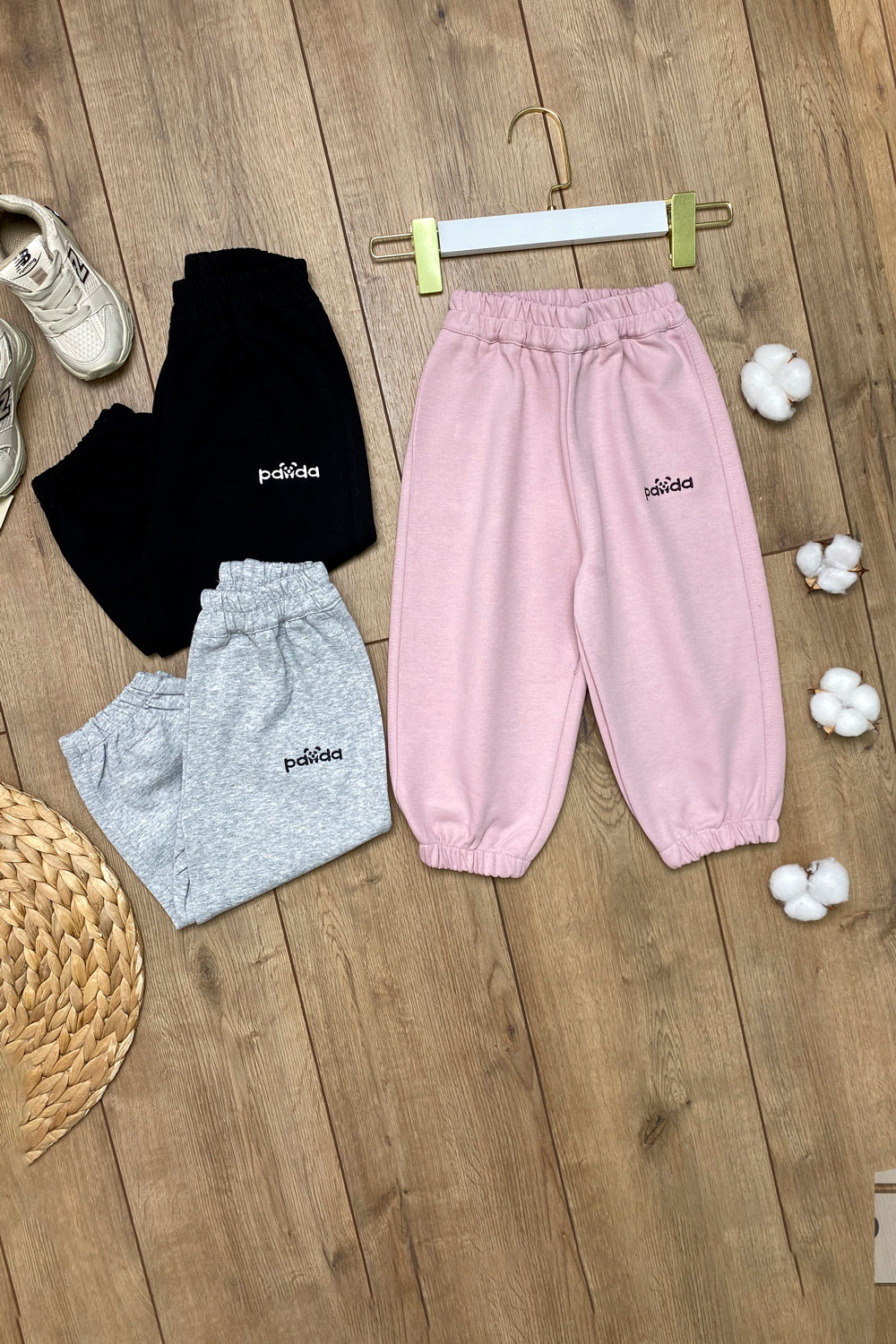 Брюки спортивные для девочек детская одежда оптом Томико