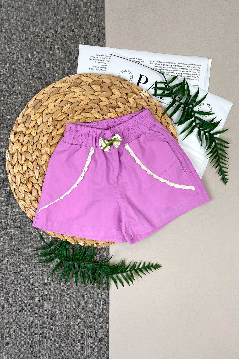 Шорты для девочек детская одежда оптом Томико