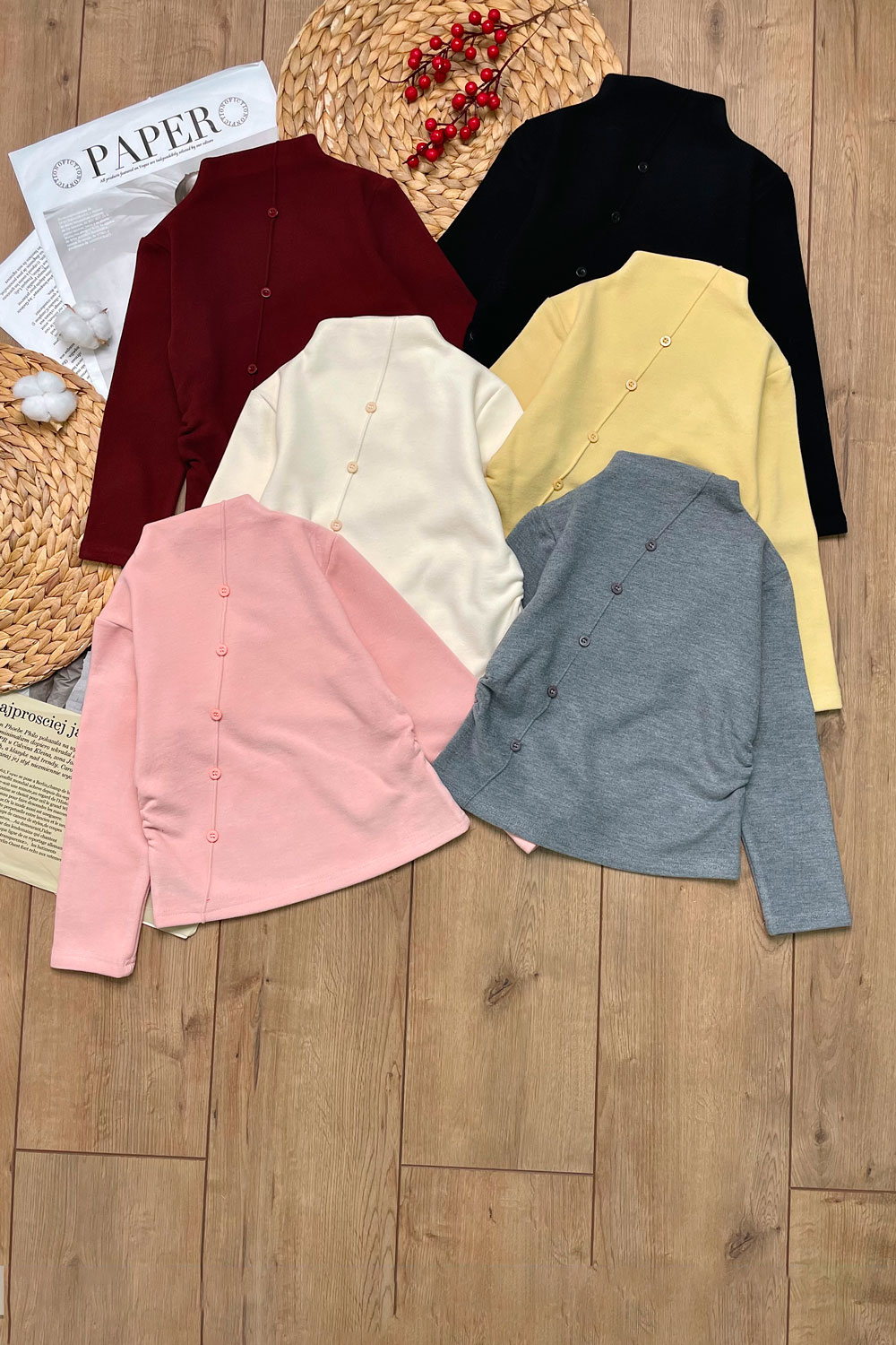 Водолазка для девочек детская одежда оптом Томико