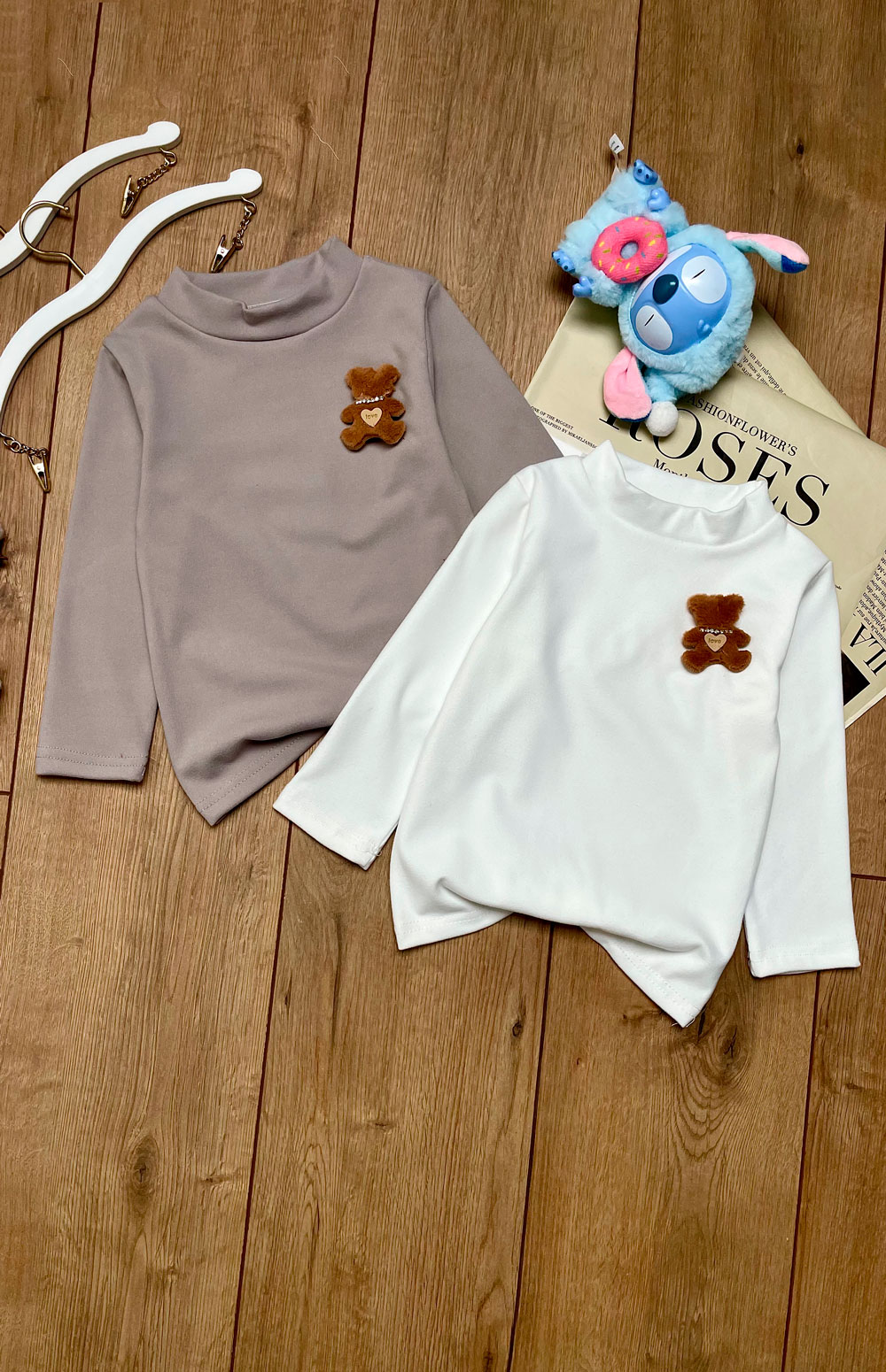 Водолазка для девочек детская одежда оптом Томико