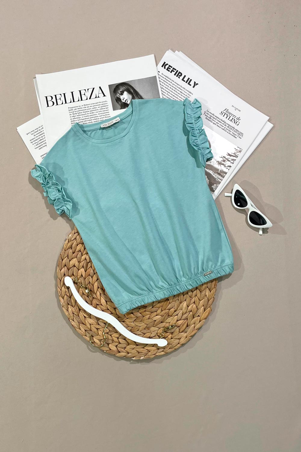 Футболка для девочек детская одежда оптом Томико